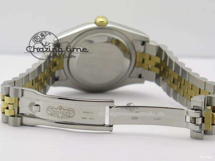 MiroTime 1219 HighPerformance DateJust 116234 BP Best Edition SS YG Gold Dial Diamond Markers On SS Bracelet A2824 V 3940